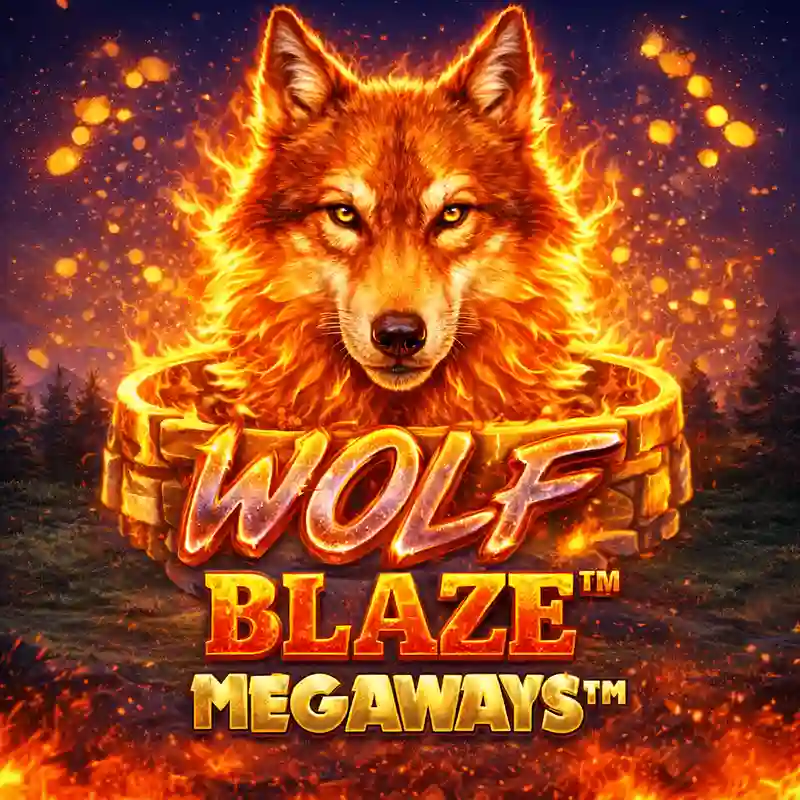 Wolf Blaze Megaways slot game play at arionplay